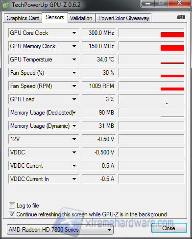 gpu-z temp idle